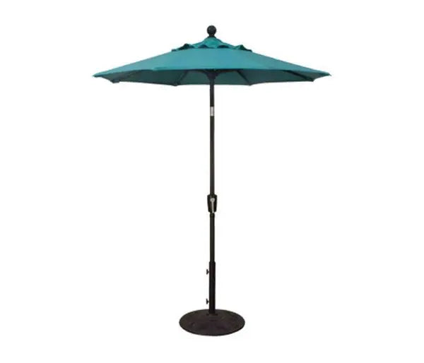 6ft Outdoor Patio Umbrella with Tilt Function, Compact Market Umbrella